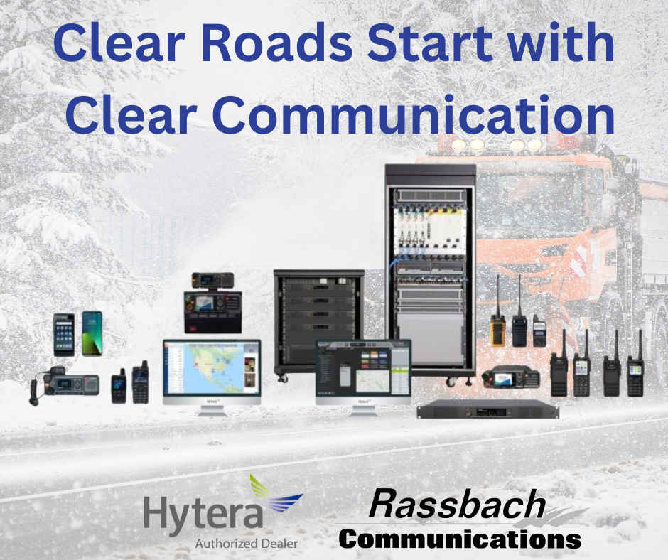 How Hytera DMR Radios Solve Communication Challenges for Snowplow Crews