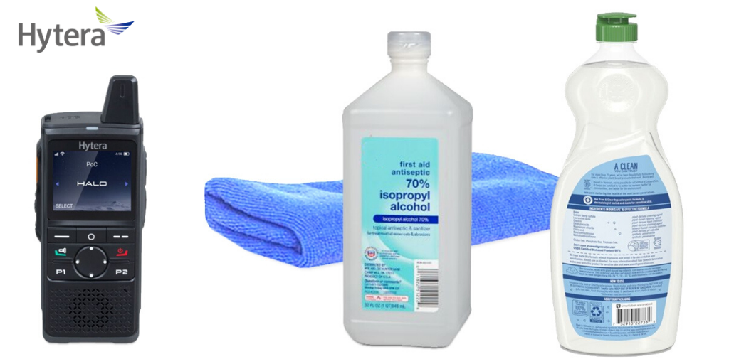 Clean and Disinfecting Radios, Pagers, and Accessories