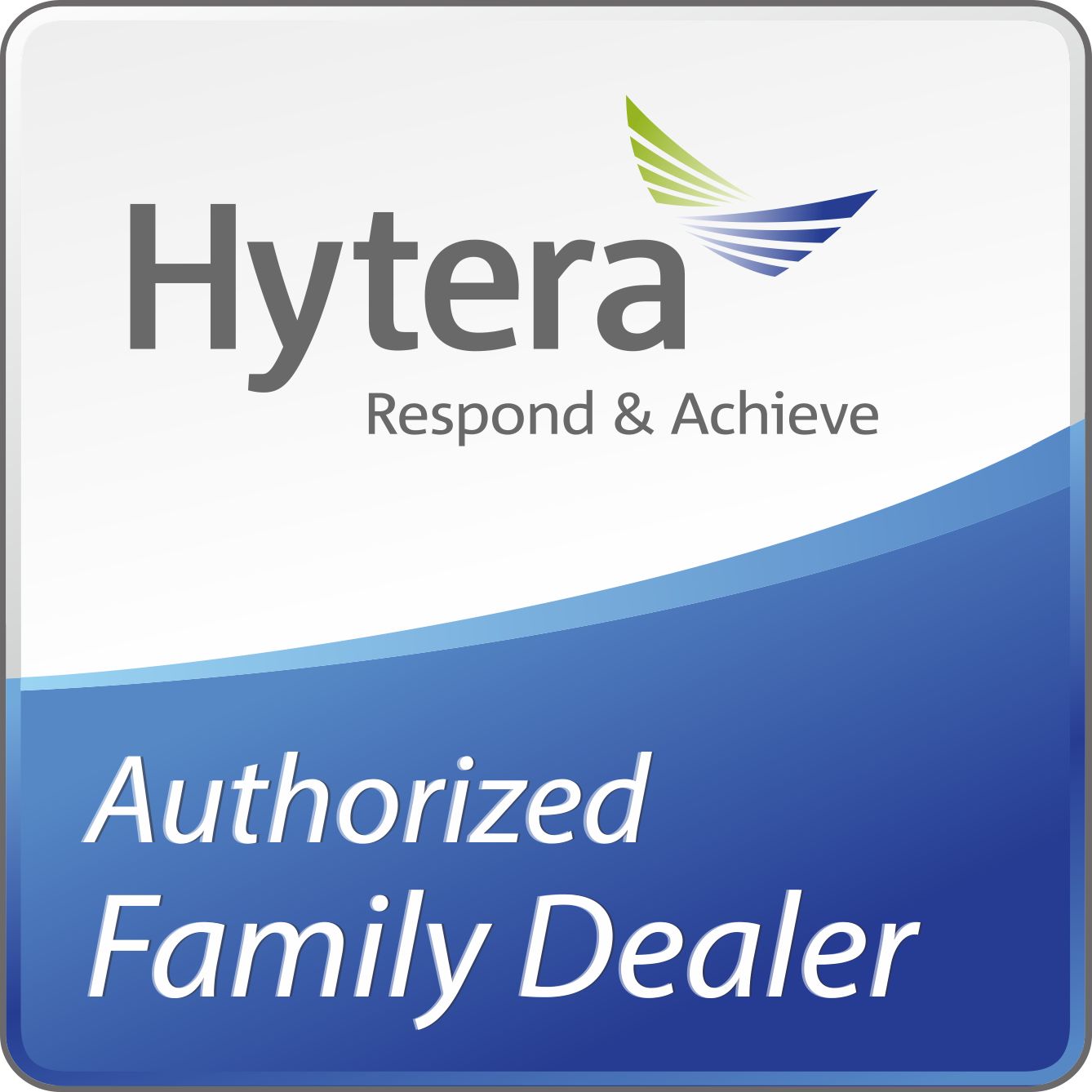 Hytera Family Dealer Logo with slogan