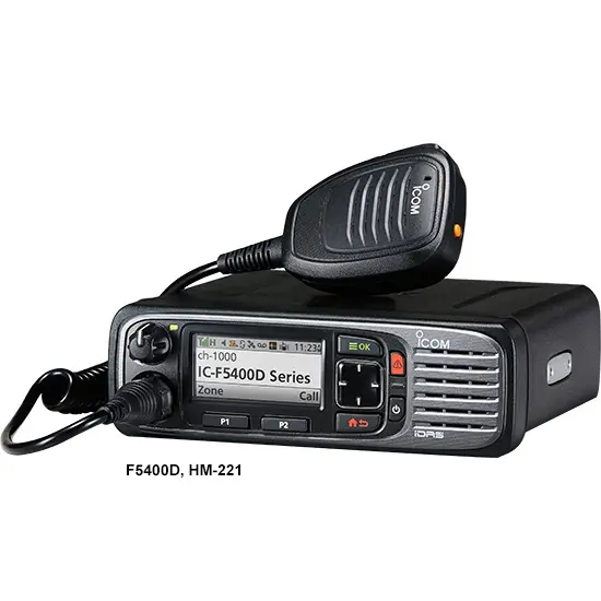 Icom F5400D – F6400D Series VHF UHF Digital Mobile Transceiver Two